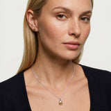 Silver Crystal Birthstone Stud Earrings