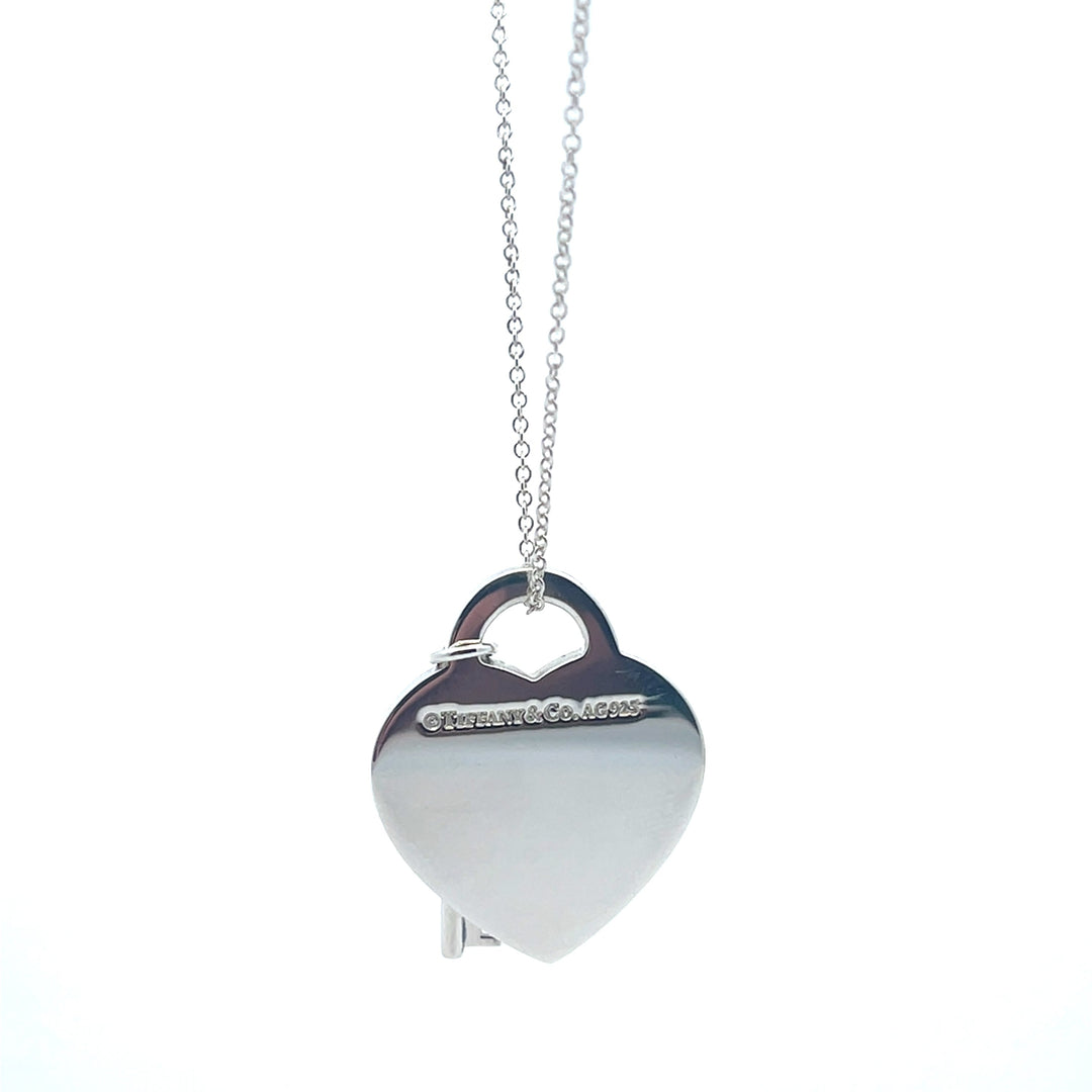 Tiffany & Co Return To Tiffany Medium Heart Tag Key Pendant