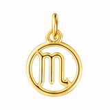Zodiac Charm In Yellow Gold Vermeil