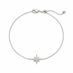 Silver Celestial Star Bracelet