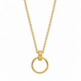 Gold Charm Collector Necklace
