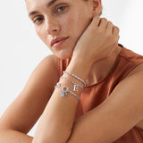 Small Birthstone Silver Charm