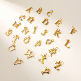 Gold Vermeil Letter Charm