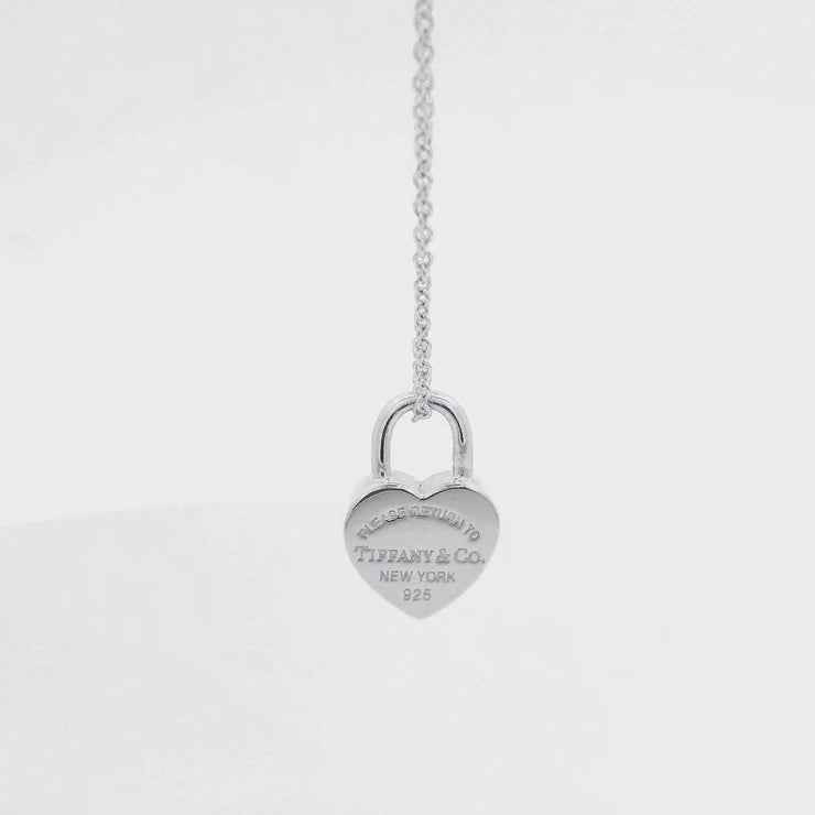 Tiffany & Co Return To Tiffany Mini Heart Padlock Sterling Silver