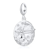 Silver Zodiac Charm - Lobster Clasp